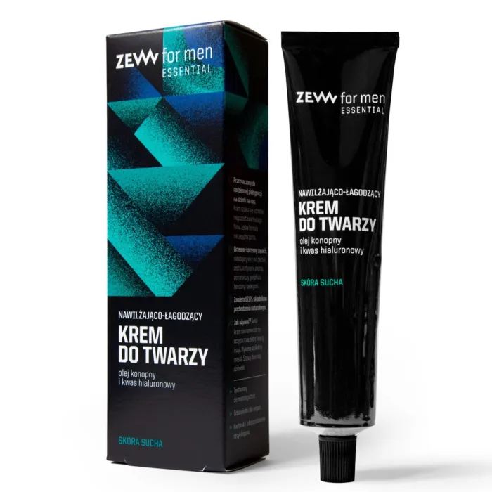 Крем для лица мужской Zew For Men, увлажняющий, успокаивающий, 50 мл — фото 4