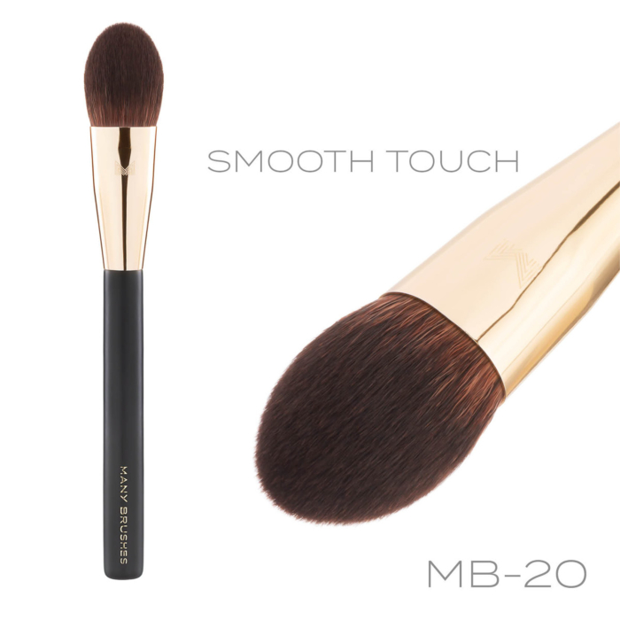 Many Brushes Essentials Mniejszy pędzel do pudru, bronzera, konturowania MB-20
