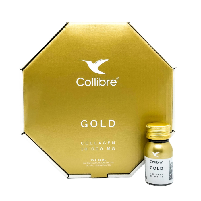 Collibre Kolagen Gold Shot, Płyn 15 x 30 ml