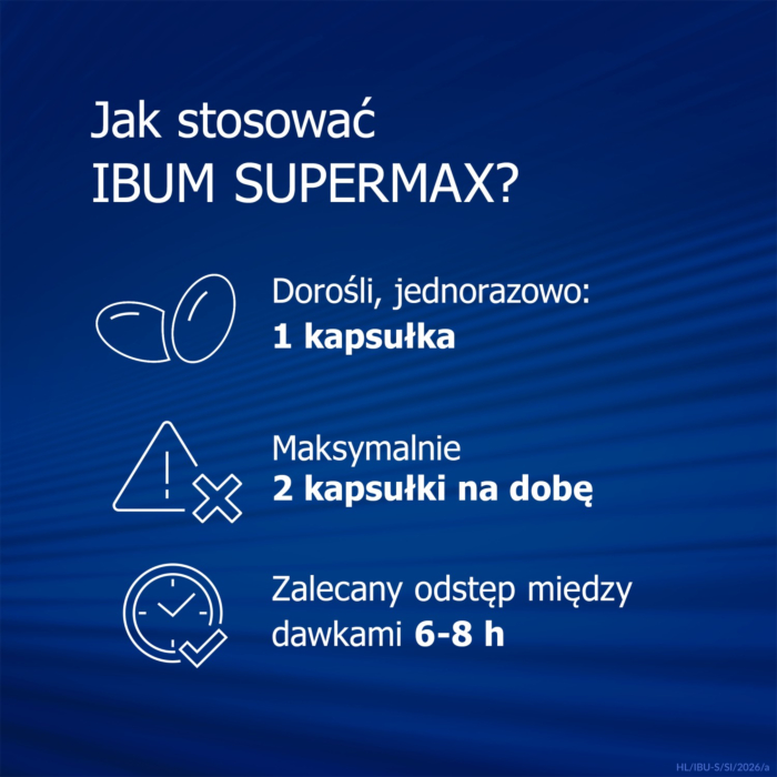 Ibum Supermax 600 mg Kapsułki miękkie, 20 szt.