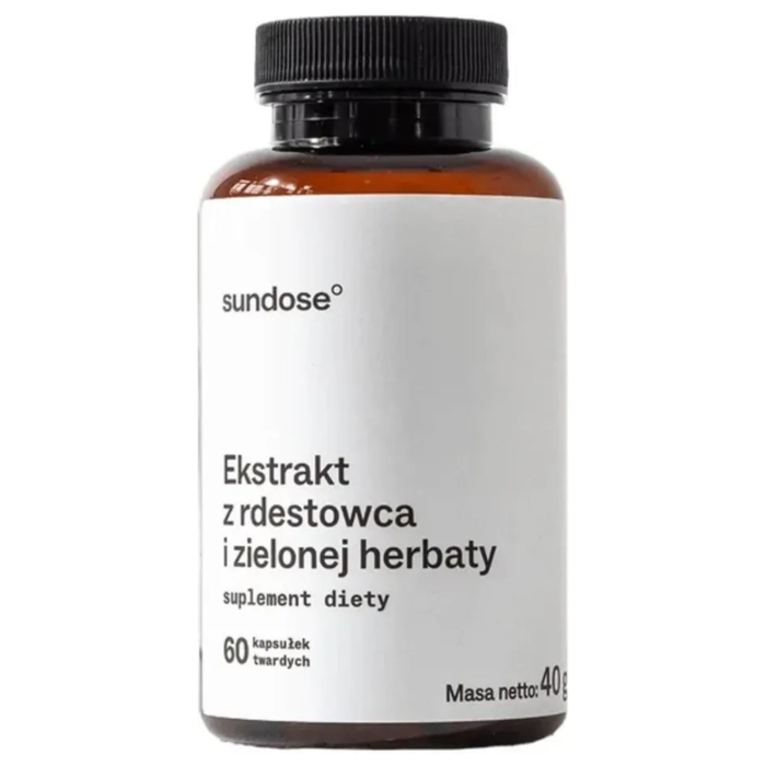 Sundose Ekstrakt z Redestowca i Zielonej herbaty 60 szt.