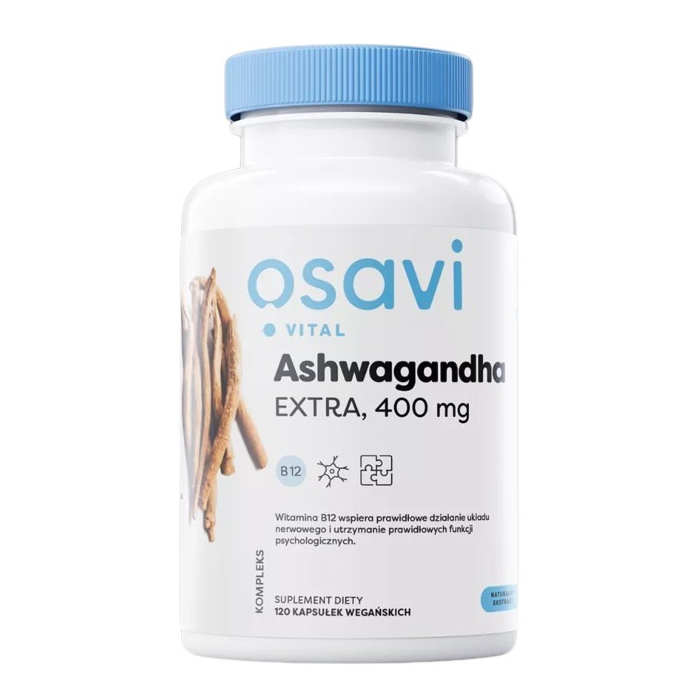 Osavi Ashwagandha 400 mg 60 Kapsułek Twardych