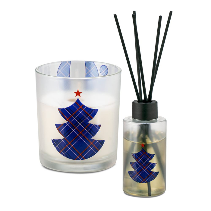 Aroma Home Christmas Joy Box Orange & Cloves (świeca  + patyczki )