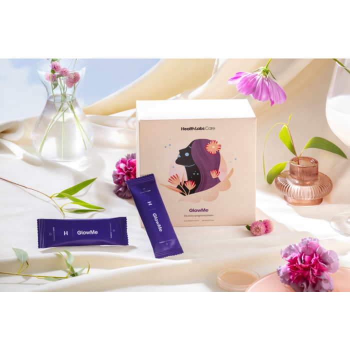 Health Labs Care GlowMe Smak Malinowy Saszetki z kolagenem, 30 szt.