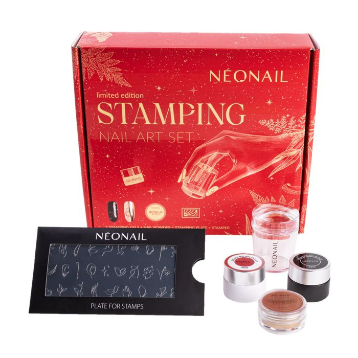 Neonail Nail Art Stamping Set zestaw 