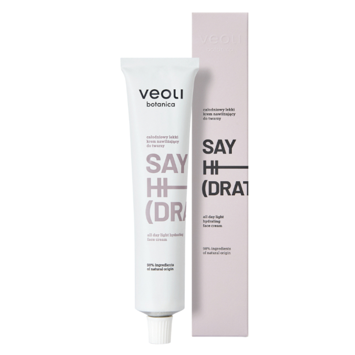 Veoli Botanica Say Hi(Dration) Całodniowy lekki krem nawilżający do twarzy