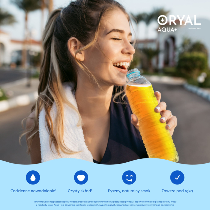 Oryal Aqua + Mango, Marakuja, saszetki