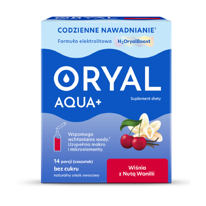 Oryal Aqua +  Wiśnia z nutą wanilii, saszetki