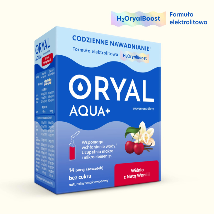 Oryal Aqua +  Wiśnia z nutą wanilii, saszetki