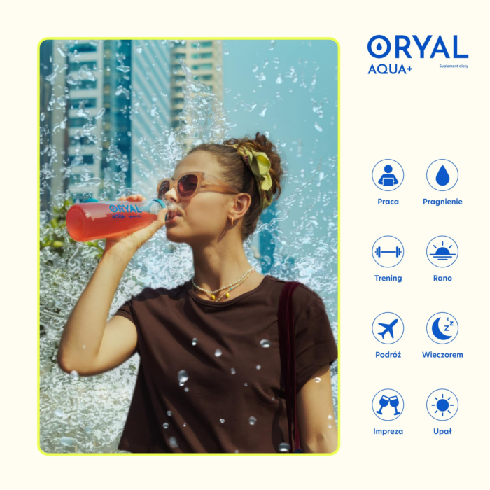 Oryal Aqua +  Wiśnia z nutą wanilii, saszetki