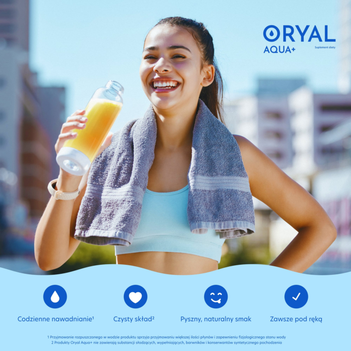 Oryal Aqua + Ananas, Kokos, Mango, saszetki
