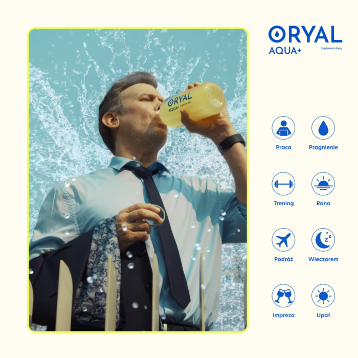 Oryal Aqua + Ananas, Kokos, Mango, saszetki