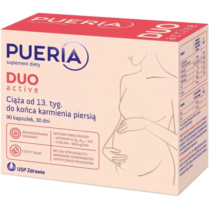 Pueria Duo Active, kapsułki 90 szt.