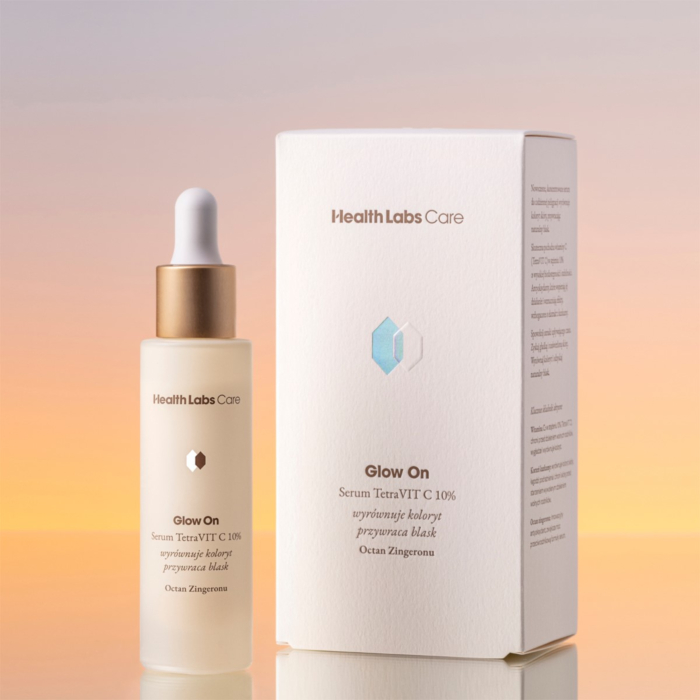 Health Labs Care Glow On Serum Tetravit C 10%
