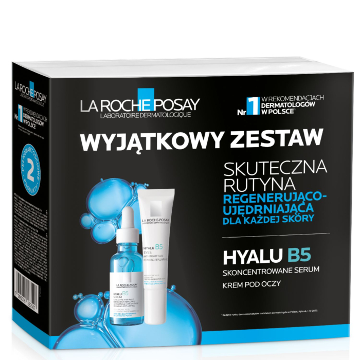 La Roche-Posay Hyalu B5 Zestaw prezentowy, Serum + Krem pod oczy