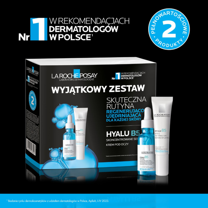 La Roche-Posay Hyalu B5 Zestaw prezentowy, Serum + Krem pod oczy