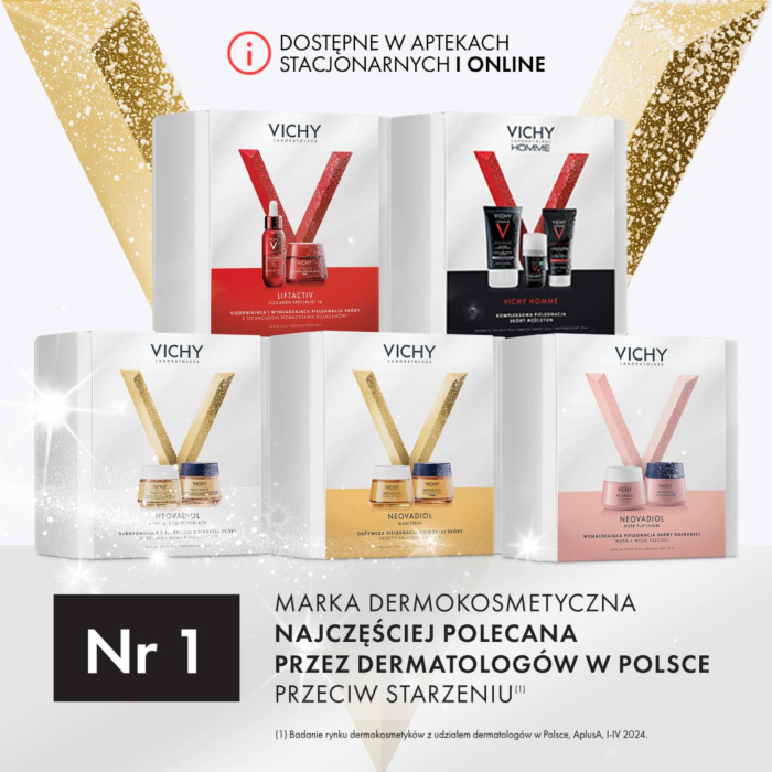 Vichy Neovadiol Magistral Zestaw: odżywczy i redukujący wiotczenie krem na dzień + odżywczy i modelujący owal twarzy krem na noc