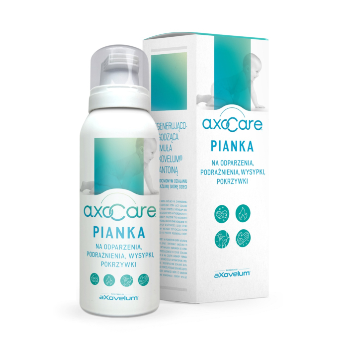 Axocare Pianka dla dzieci na odparzenia, podrażnienia, wysypki, pokrzywki