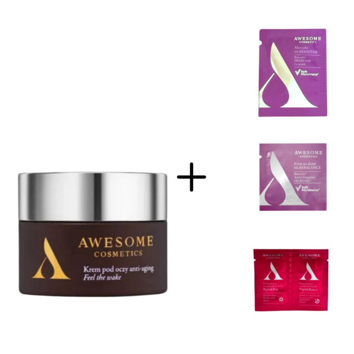 Awesome Cosmetics Feel The Wake Krem pod oczy anti-aging