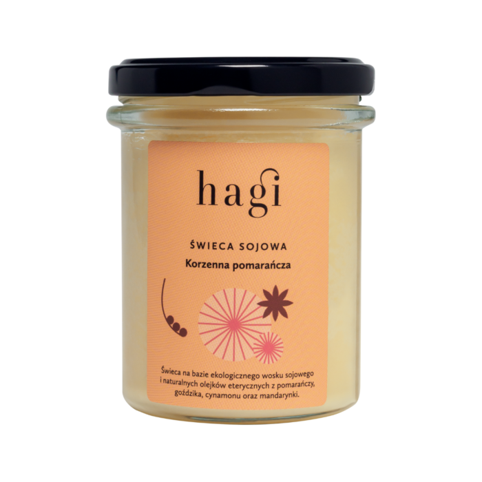 Hagi Pomarańcza - Świeca 215 ml