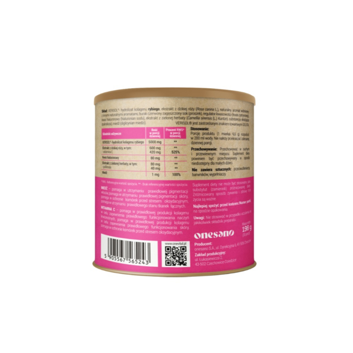 OneVital Collagen Proszek o smaku wiśniowym