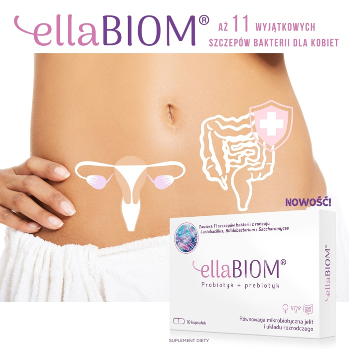 Ellabiom, Kapsułki, 10 szt.