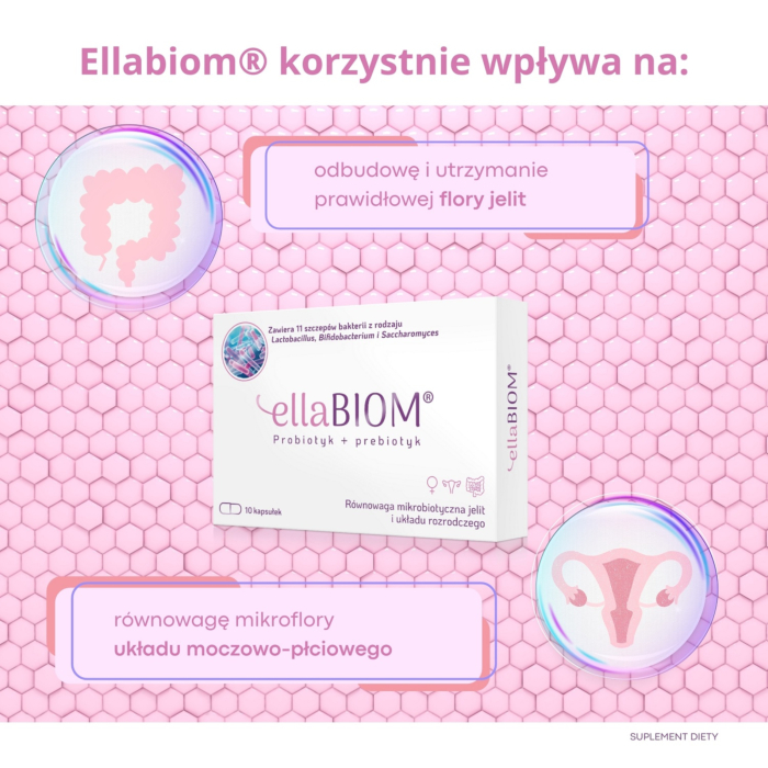 Ellabiom, Kapsułki, 10 szt.