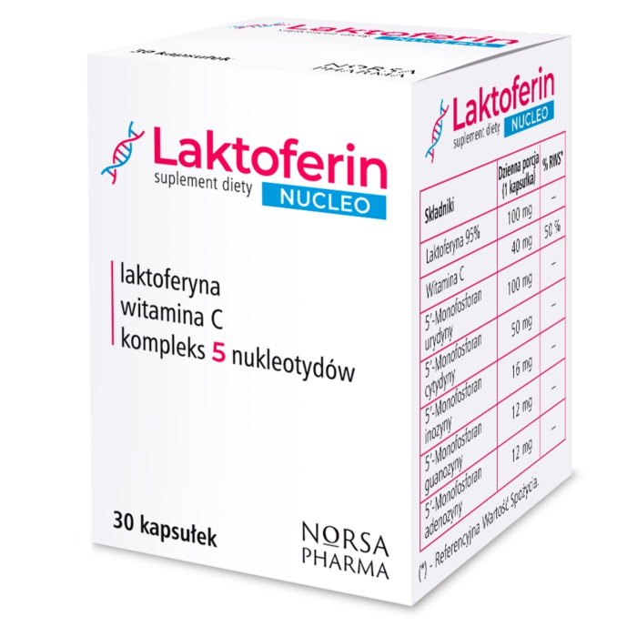 Laktoferin Nucleo Kapsułki, 30 szt.