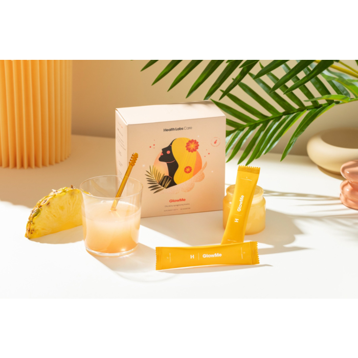 Health Labs Care GlowMe Smak Ananasowy Saszetki z kolagenem, 30 szt.