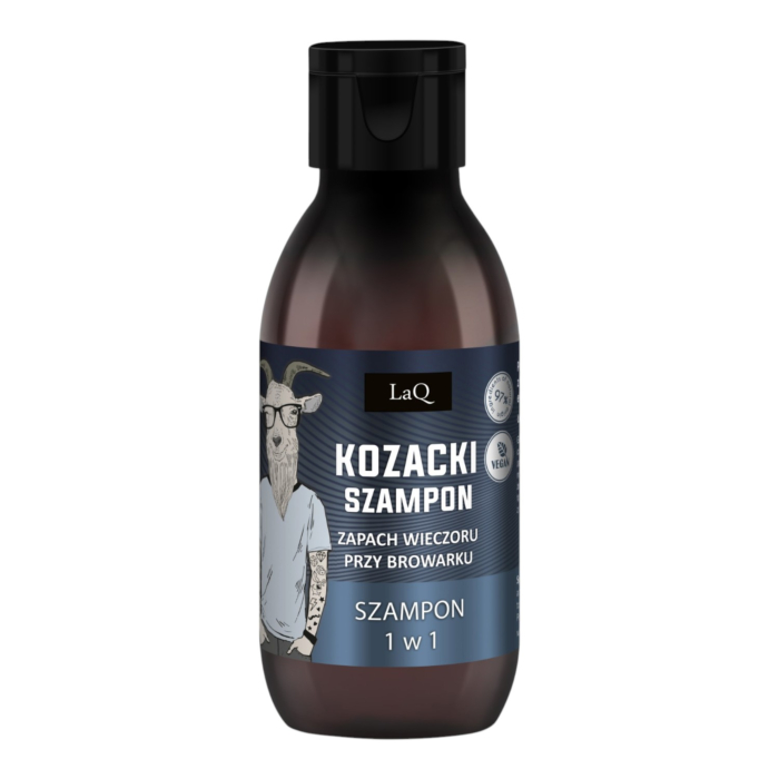 LaQ Kozioł Silver Szampon 1w1, Travel