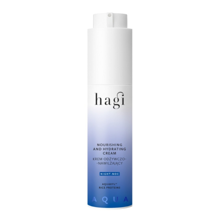 Hagi Aqua Zone - Krem odżywczo-nawilżający na noc cera wymagająca regeneracji 50ml