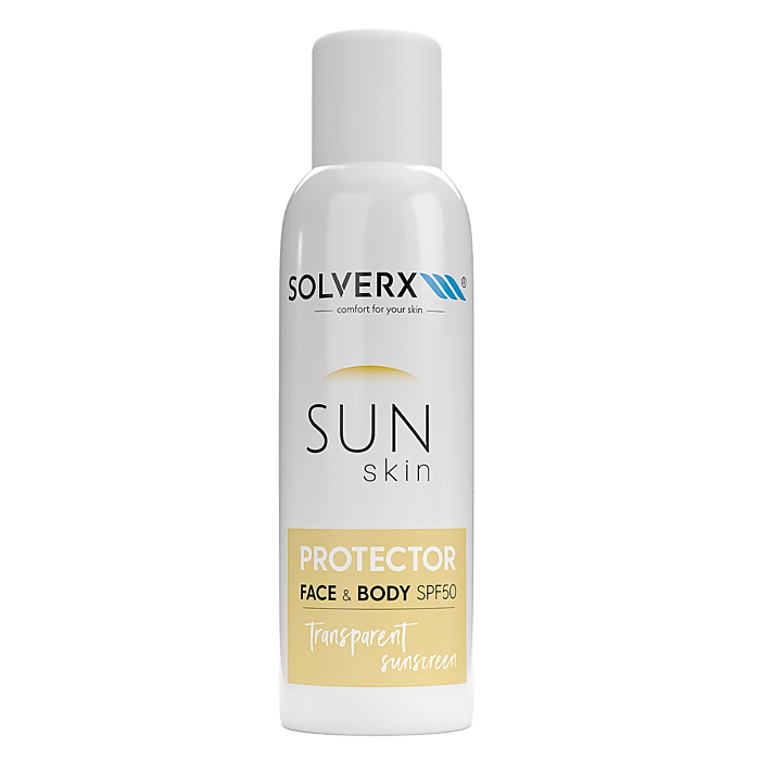 Solverx Sun Skin Protector Mgiełka ochronna do twarzy i ciała SPF50 150ml