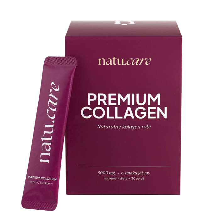 Natu.Care Premium Collagen Jeżyna 5000 mg, proszek, 30 sasz.