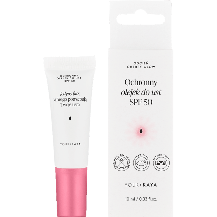 Your Kaya SPF 50 Ochronny Olejek do ust Cherry Glow