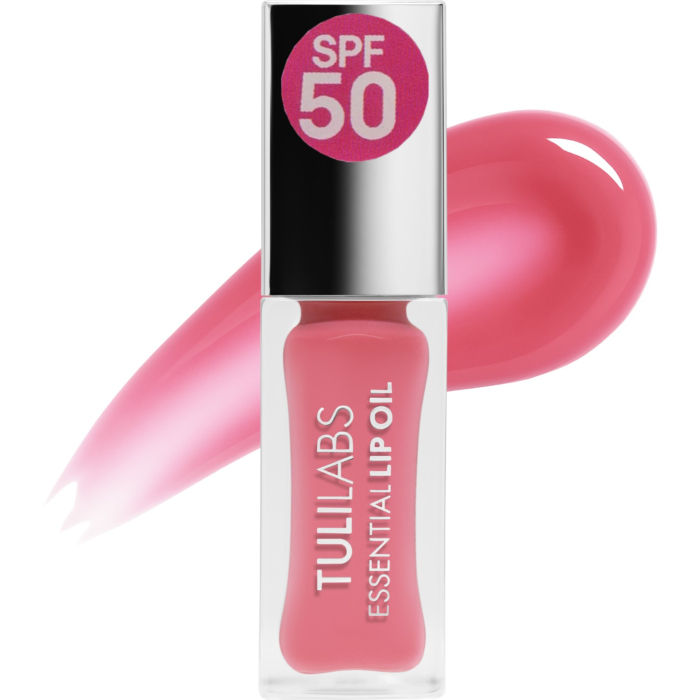 Tuli Labs Essential Lip Oil, Olejek do pielęgnacji ust SPF50, Summer Look