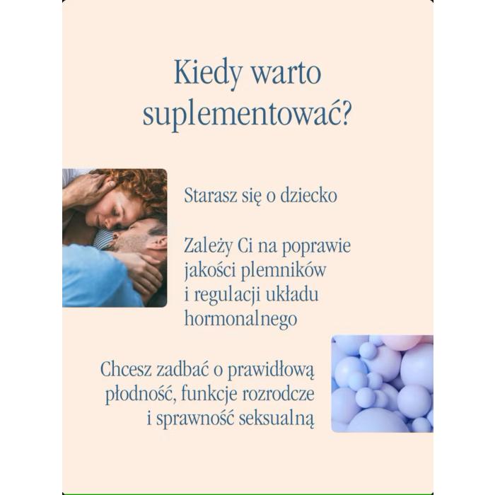 Health Labs FertileMe Complex For Men 30 Kaps.+ 30 Sasz.