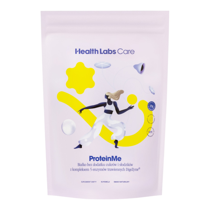Health Labs Care ProteinMe Smak naturalnym Proszek, 465 g