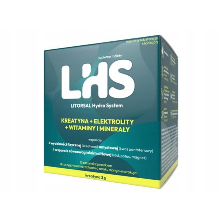 LHS Litorsal Hydro System  smak mango-marakuja 15 sasz. x 8 g
