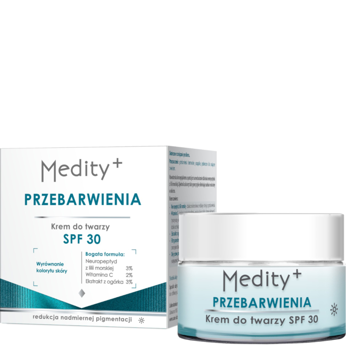 Medity+ Przebarwienia Krem do twarzy na dzień, SPF 30