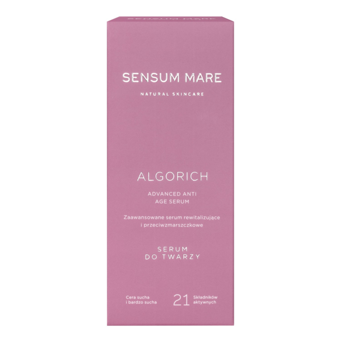 Sensum Mare Algorich Zaawansowane serum rewitalizujące i przeciwzmarszczkowe cera sucha i bardzo suc