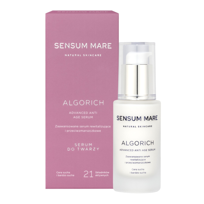 Sensum Mare Algorich Zaawansowane serum rewitalizujące i przeciwzmarszczkowe cera sucha i bardzo suc