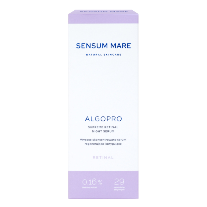 Sensum Mare Algopro R Wysoce Skoncentrowane serum Regenerująco-Korygujące z Retinalem 0,16%