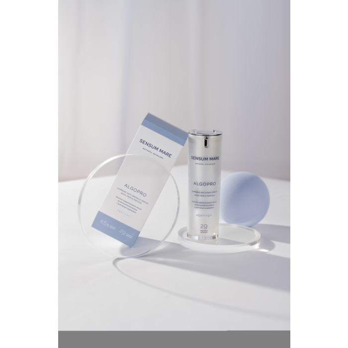 Sensum Mare Algopro Wysoce zaawansowane serum przeciwzmarszczkowe z potrojnym peptydem 4,5% 30ml