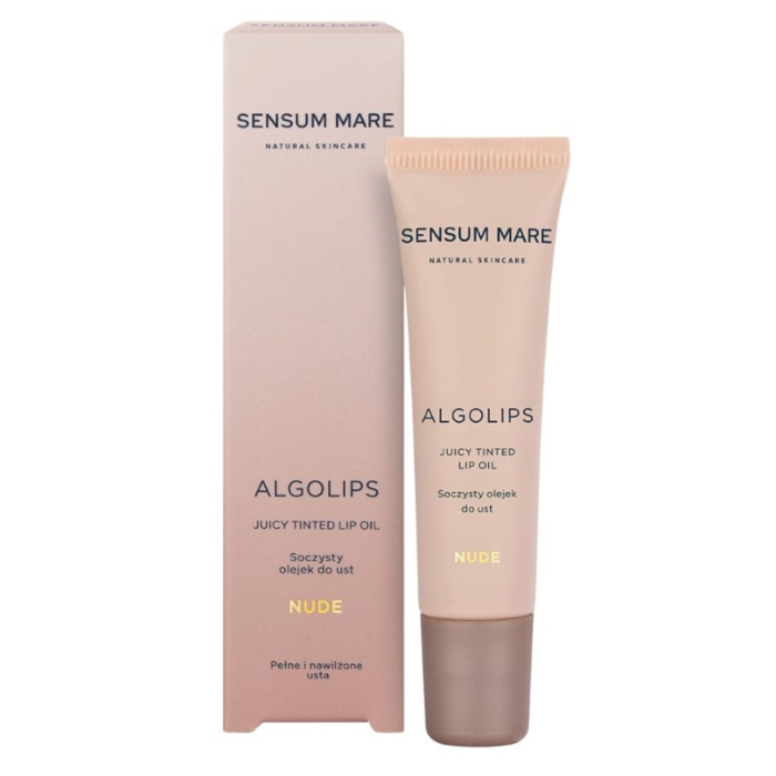 Sensum Mare Algolips Soczysty olejek do ust, Nude