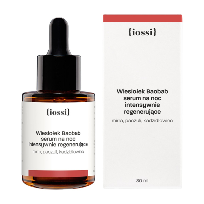 Iossi Wiesiołek Baobab Serum intensywna nocna regeneracja, 30 ml