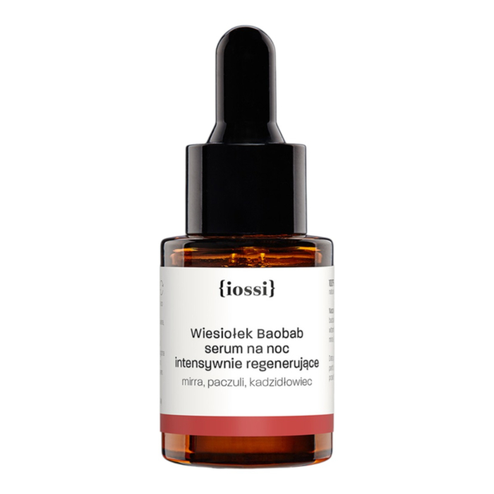 Iossi Wiesiołek Baobab Serum intensywna nocna regeneracja, 10 ml