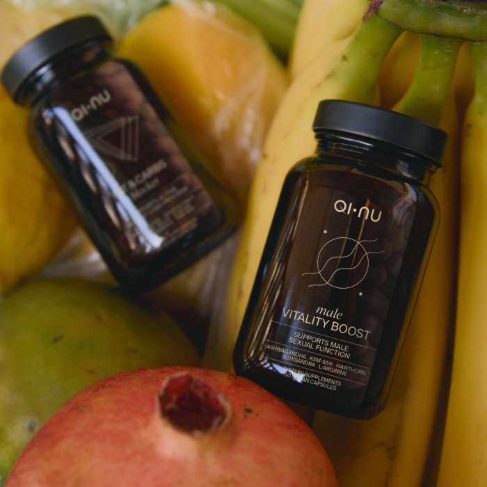 QI-NU Vitality Boost Suplement  dla Mężczyzn, kapsułki 60 szt.