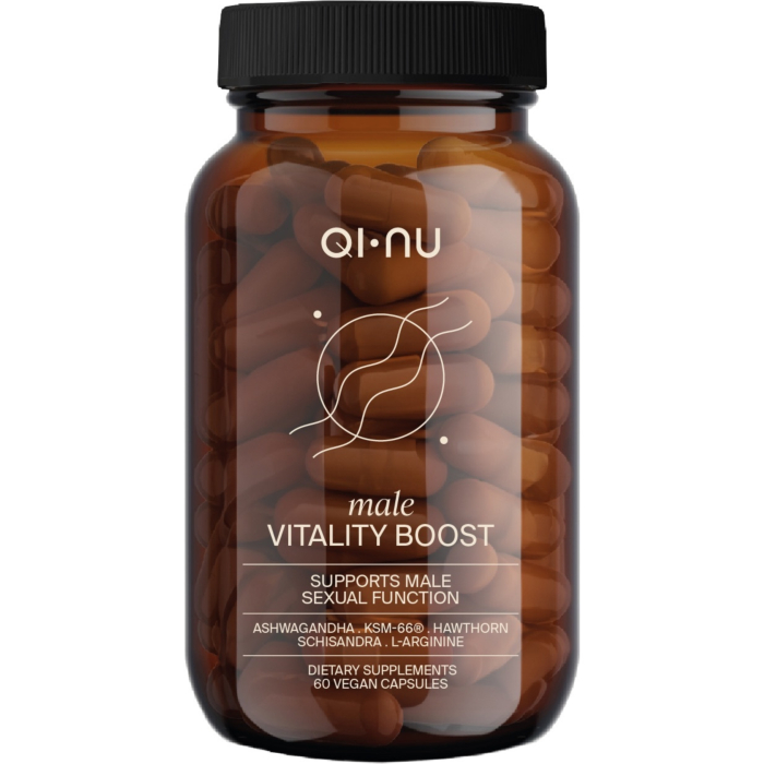 QI-NU Vitality Boost Suplement  dla Mężczyzn, kapsułki 60 szt.