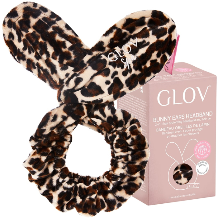 Glov Bunny Ears Panther Opaska kosmetyczna