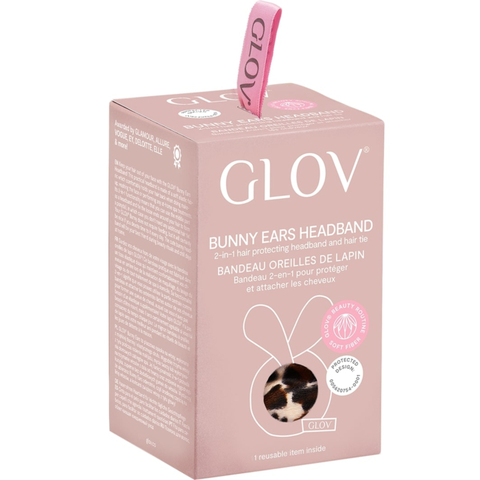 Glov Bunny Ears Panther Opaska kosmetyczna